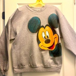 Disney Mickey Mouse peekaboo double sided sweatshirt